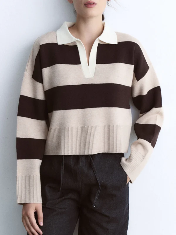 Sweater Polo Rayado