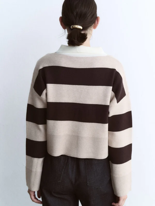 Sweater Polo Rayado
