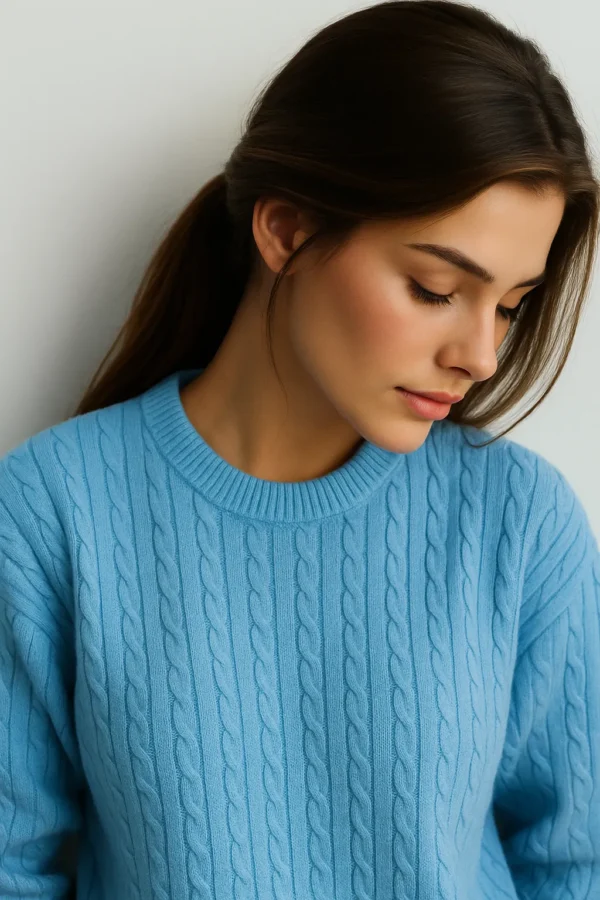 alba-isa-zoom Sweater Alba Trenzado