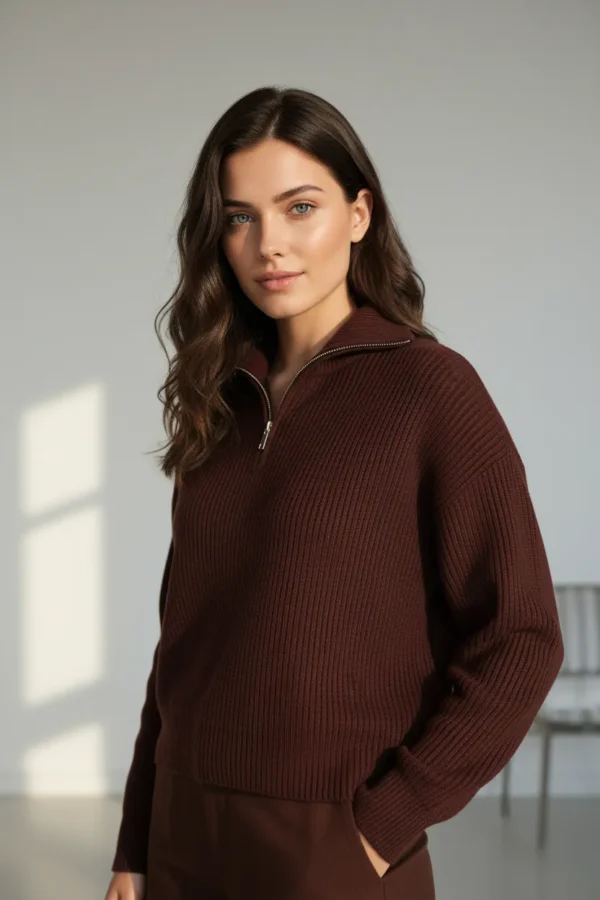 oslo-choco Sweater Oslo Chocolate