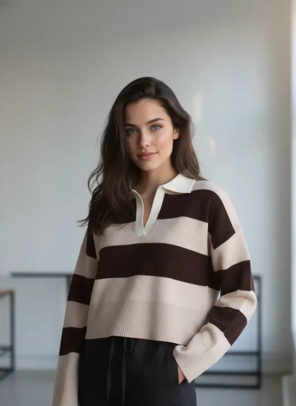 Sweater Polo Rayado