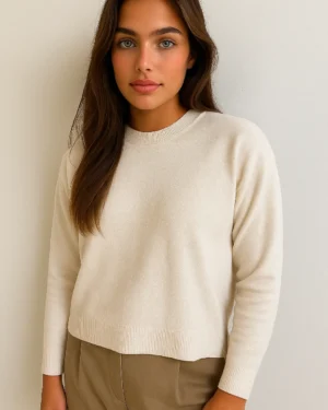 sky-isa-frente-crema Sweater Sky Crema
